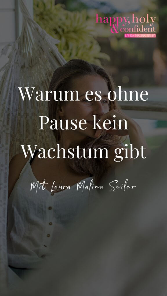 Warum es ohne Pause kein Wachstum gibt